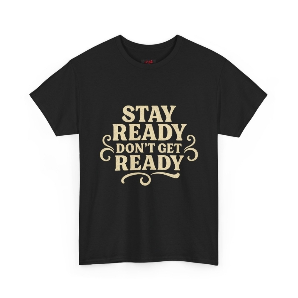Stay Ready Unisex Heavy Cotton Tee